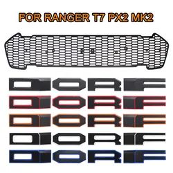 4 Letter for Modified Mesh Grill Grille of RANGER 2015-2018 T7 PX2 MK2 XL XL+ XLS XLT Limited WILDTRAK