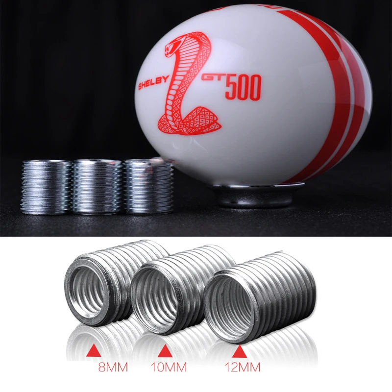 5-speed 6-speed Cobra Emblem Car Gear Shift Knob for Mustang Shelby GT500