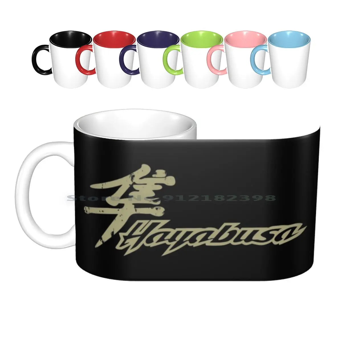 Hayabusa Ceramic Mugs Coffee Cups Milk Tea Mug Hayabusa Hayabusa Gsx1300r Gsx1300r Hayabusa Motorcycle Motorbike Gsxr Gsx R125