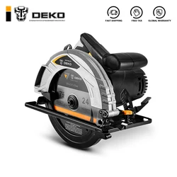 DEKO DKCS185LD3/DKCS185L1 185mm, 전기 원형 톱, 다기능 절단 Mdle, 고출력 및 다기능 절단 기계