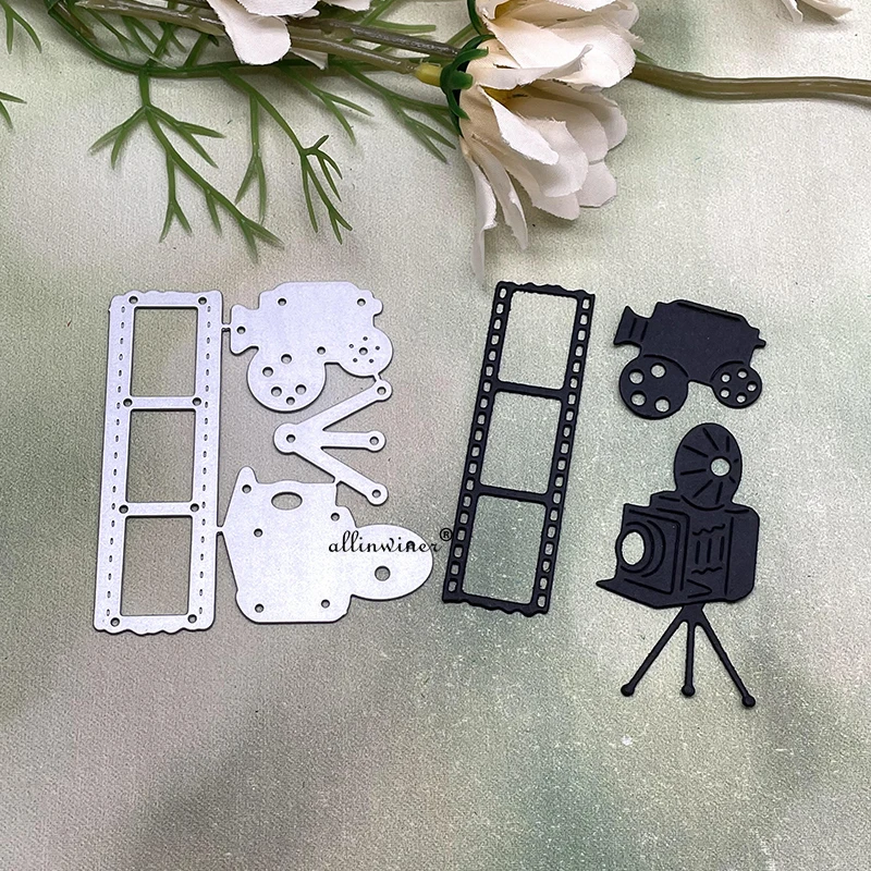 New Camera photo film DIY Craft Metal Cutting Die Scrapbook Embossed Paper Card Album Craft Template Stencil Dies