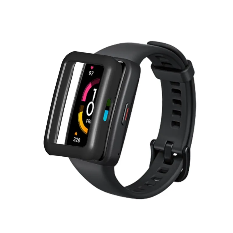 Cứng PC Màn Hình Cover Dành Cho Huawei Honor Ban Nhạc 6 Đồng Hồ Thông Minh Smartwatch Trường Hợp Khung Bảo Vệ Vỏ Ốp Lưng Phụ Kiện