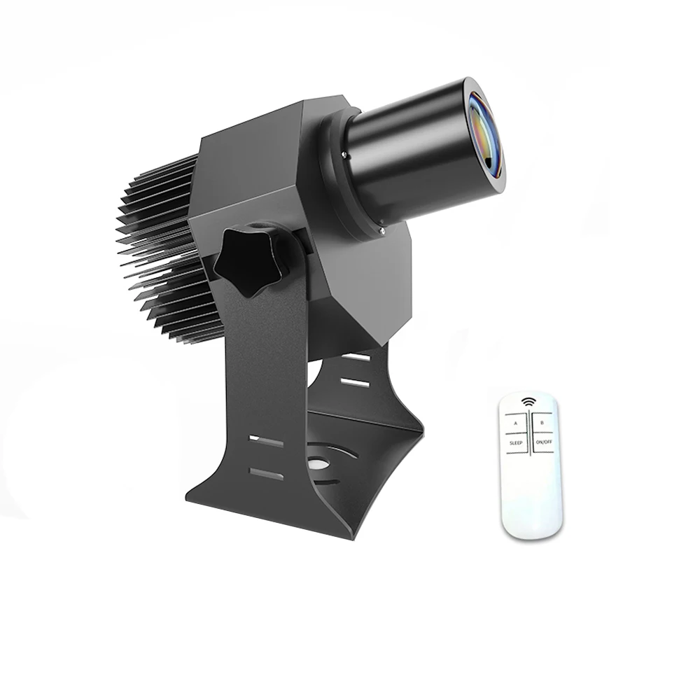 Led Hd Projection Lamp Rotating Outdoor For Advertising Gobo Projector With Manual Zoom Customized Logo Projector Shop Window