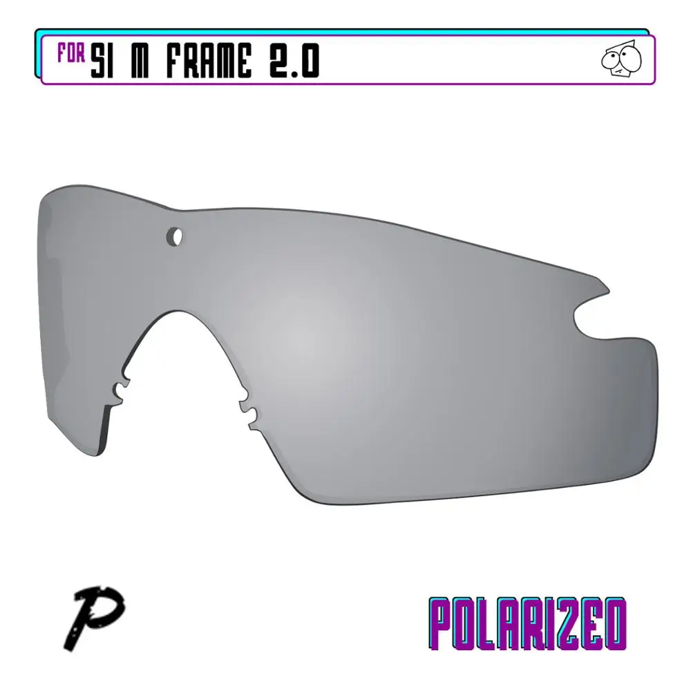 

Поляризованные Сменные линзы EZReplace для очков Oakley Si M Frame 2,0 Серебристые P