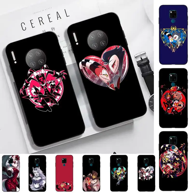 American Anime Helluva Boss Phone Case for Huawei Mate 20 10 9 40 30 lite pro X Nova 2 3i 7se