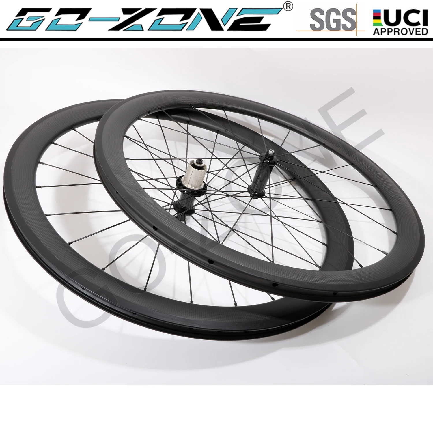 

Carbon 700c Rim Brake Wheelset Clincher Tubeless Tubular Straight Pull Powerway R36 Carbon Road Rim Brake Wheels