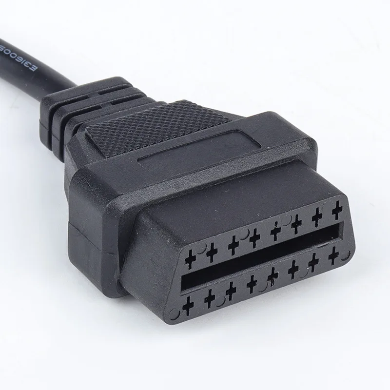 10Pin OBD2 16PIN Cable for Opel Vehicle with 10-pin OBD Interface Connection Diagnosis Extension Adapter for Vauxhall Scanner