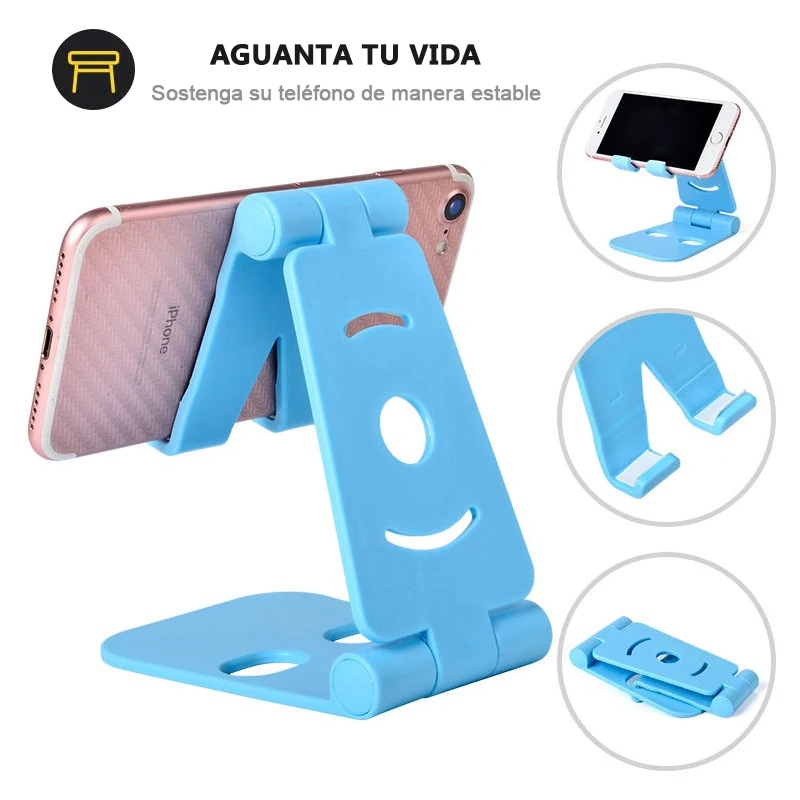 Universal Mobile phone stands, rotating table stand, Multi-angle adjustable portable mobile holder