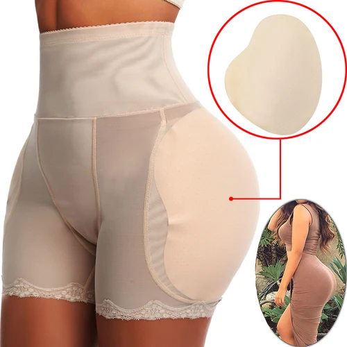 Imagen 2 del producto Ropa moldeadora de cadera para mujer, bragas moldeadoras de glúteos, moldeador de cuerpo Sexy, bragas de realce, ropa moldeadora de cadera con almohadillas