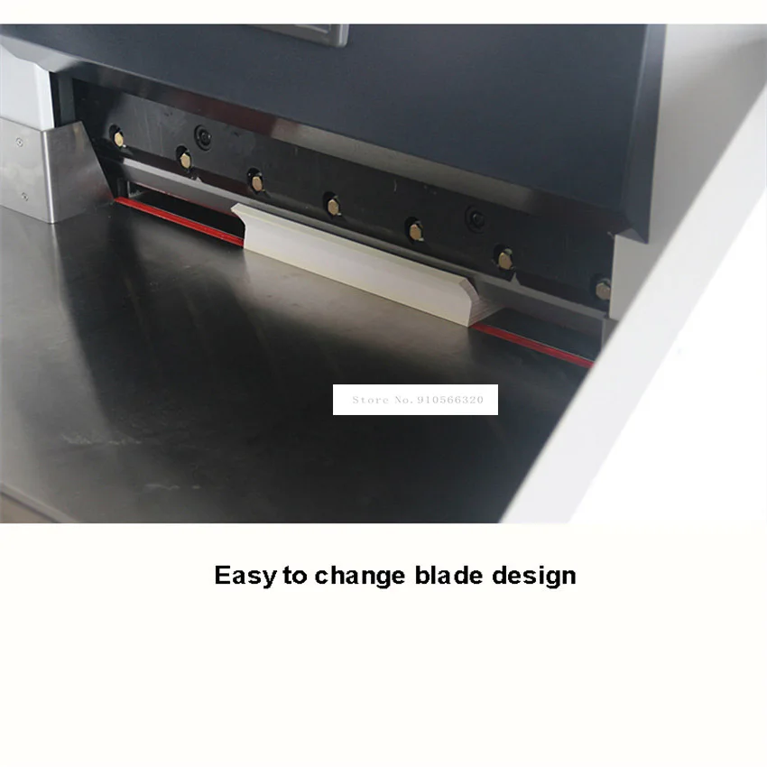Recortadora de presión papel hidráulica doble, máquina automática de corte de papel, Control de programa, 4908C, 1,8kw, ancho máximo 49cm, 220V