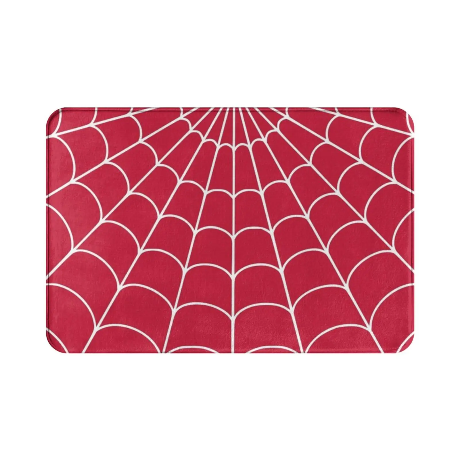 Red Spider Web Carpet Mat Rug Cushion Soft Non-Slip Spider Web Spider Spiders Spider Backpack Spider Web Backpack Spiders