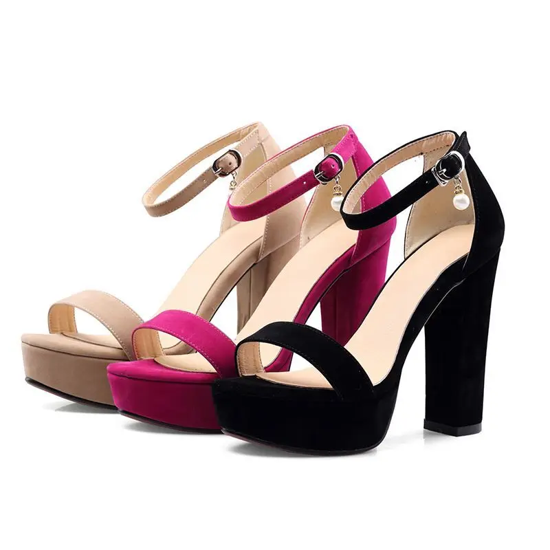 

2021 Fetish Extreme High Heels Women Summer Sandals Elegant Jewelry Female Sexy Party Wedding bridal Platform Shoes Woman