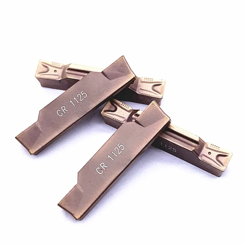 N123G2 0400 004 CR1125/TF4225คาร์ไบด์แทรกเครื่องกลึงเครื่องมือ Groove แทรกตัด N123G2โลหะผสมแทรก