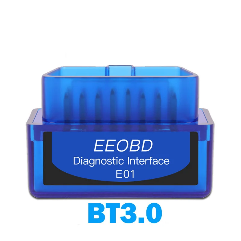 

Автомобильный диагностический детектор ошибок MACTANT E01 EEOBD BT3.0 Bluetooth ELM327OBDII