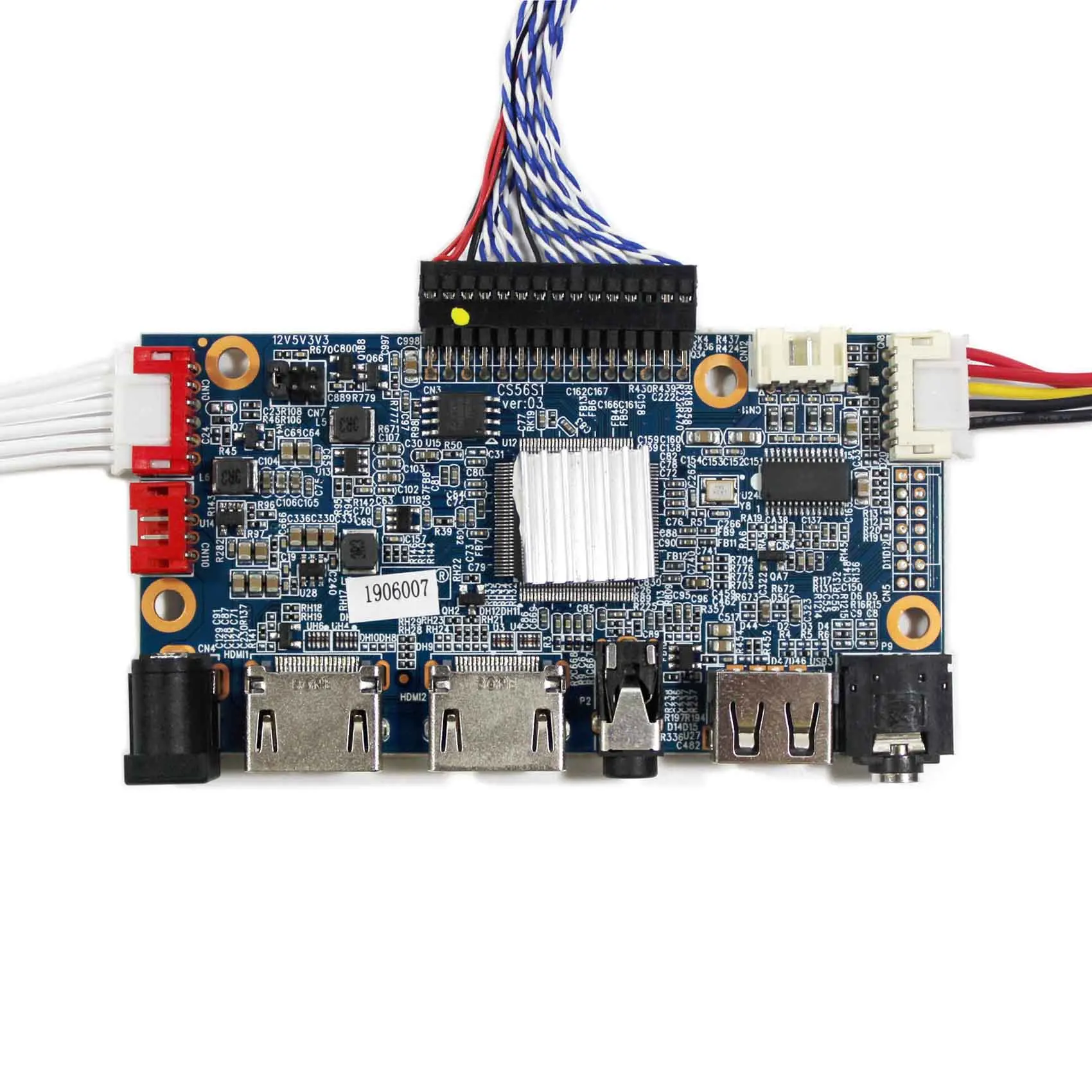 VSDISPLAY 10.3 بوصة IPS 1920X720 شاشة LCD عالية السطوع 850nits مع لوحة تحكم HD-MI