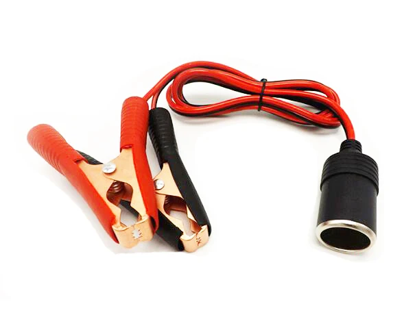 

DC12V 30A car cigarette lighter socket turn Alligator clip car Take power adapter 120w