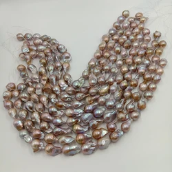 pearl beads,100% Nature freshwater loose pearl with baroque shape, BIG VIOLET BAROQUE shape pearl .13-22 mm,nice nature color