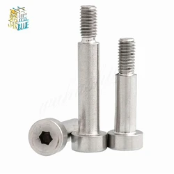 [D4xM3-D12xM10] 1Pcs 304 Stainless Steel Hexagon Socket Plug Shoulder Screw Contour Shoulder Bolt