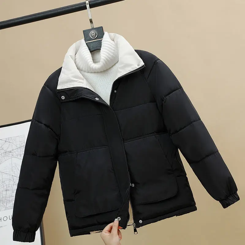 2023 neuer Daunen mantel gepolsterter Wintermantel gepolsterte Damen jacken Baumwoll gepolsterte Outwear-Jacke weiblich женская куртка