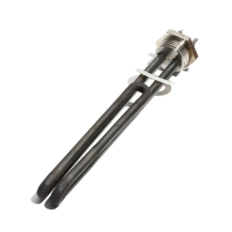 1 Inch BSP/DN25 Thread 304SS Heating Element with Green Oil Handling 1KW/2KW/3KW/4KW Solar Water Heating Element with Nut/Thread