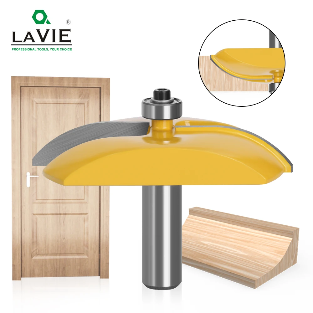 Lavie-haste Levantada Painel Router Bit Cove Porta Fresa Carpintaria Corte Tenon Ferramentas de Madeira Mc03128 12 mm 1pc