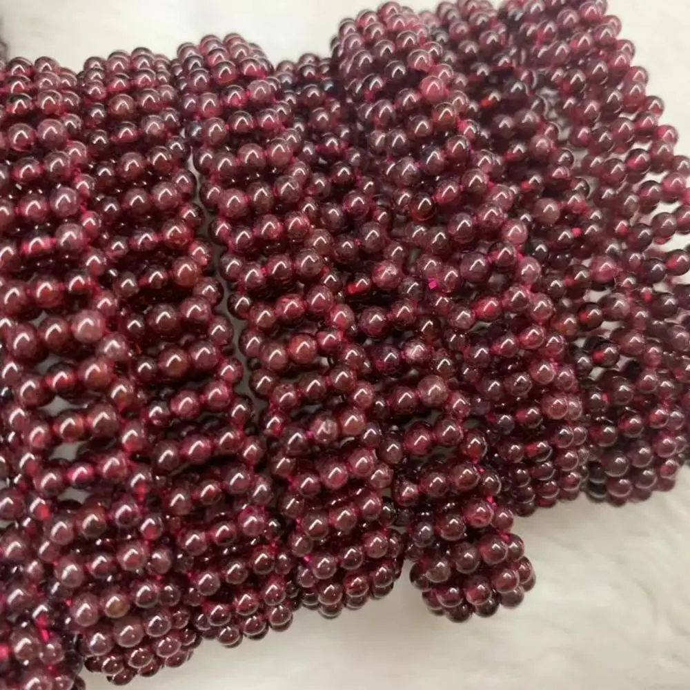 red garnet stone bracelet natural gemstone jewelry bracelet DIY bracelet  for woman wholesale !