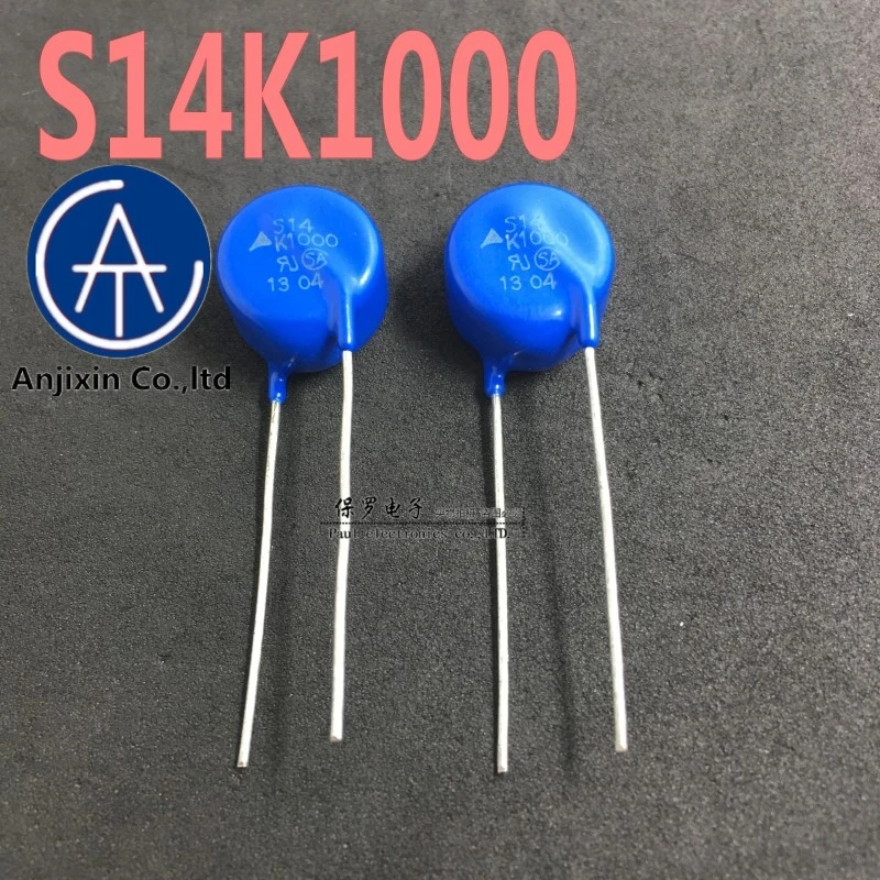 10pcs 100% orginal new real stock  EPCOS varistor S14K1000 B72214S0102K101 Siemens varistor