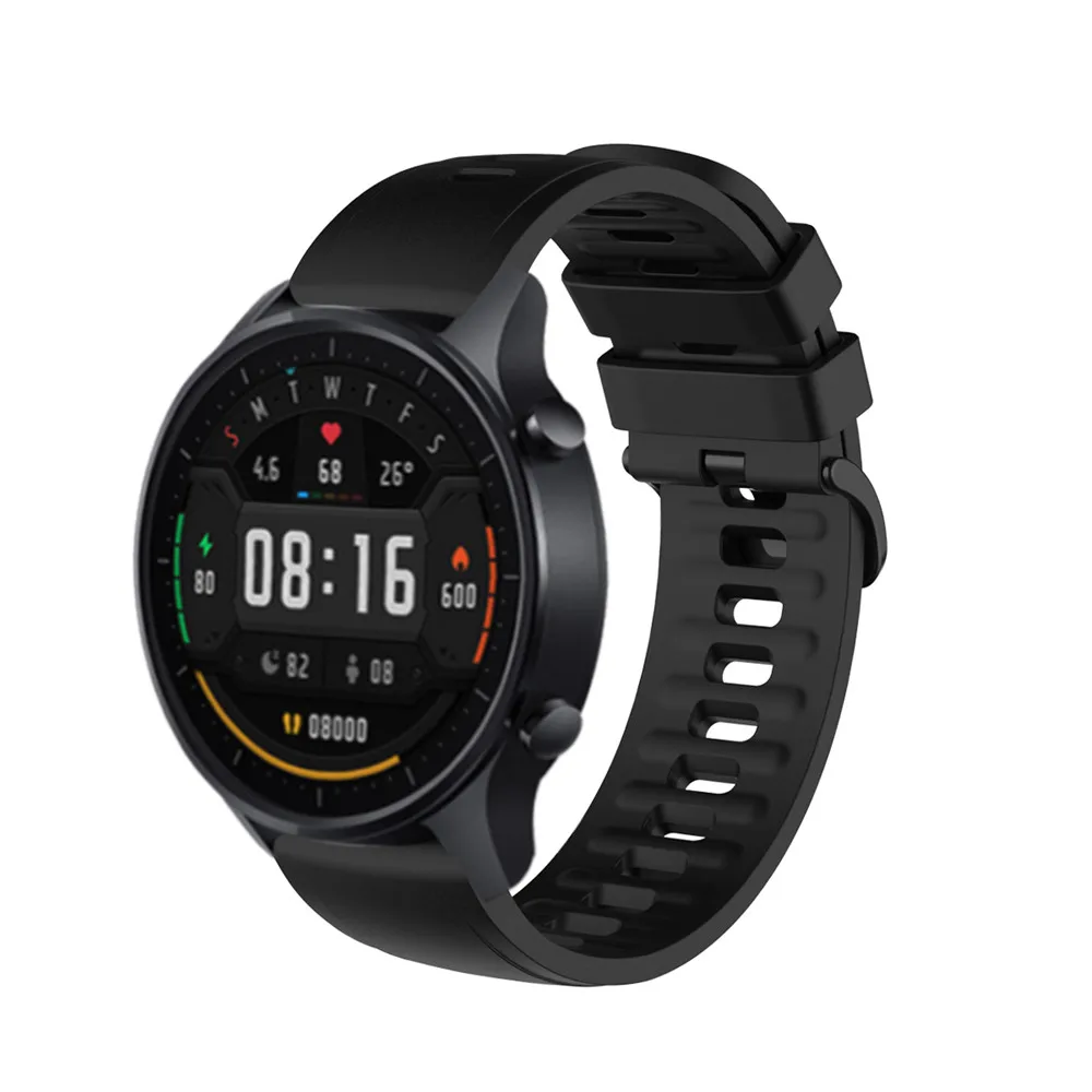 Sport-Silikonarmband für Xiaomi Watch 5 2 Pro S5 S4 S3 S2 S1 Pro Active 22mm Uhrenarmband für Mi Watch Color Miwatch Color2 Correa – Detail 16