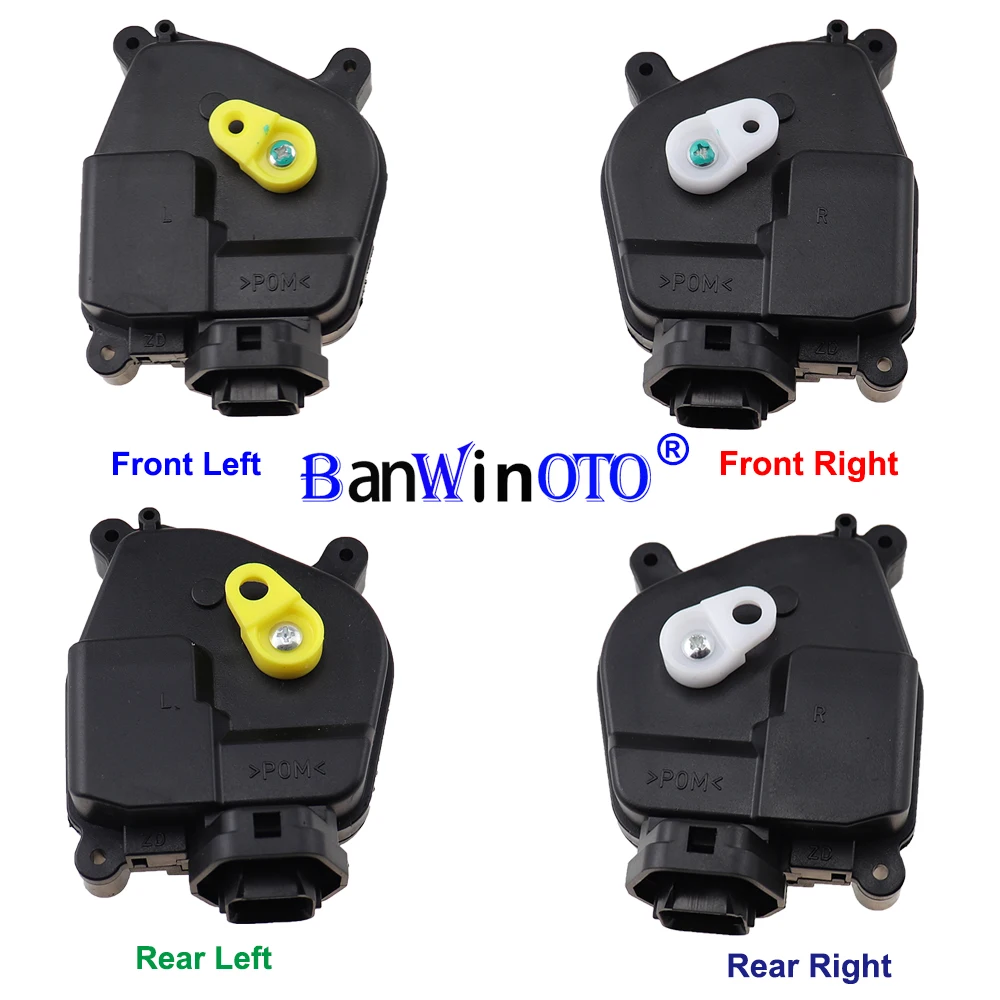 957361G020 957351G020 4Pcs/Set Car Door Lock Actuator Latch Motor Fit For Hyundai Accent 2006 2007 2008 2009 2010 2011 Kia Rio