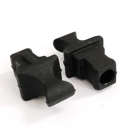 Imagen 2 del producto Cubierta de goma para módulo óptico SC Puerto SC tapa antipolvo de un solo núcleo cubierta antipolvo del módulo óptico 10 Uds