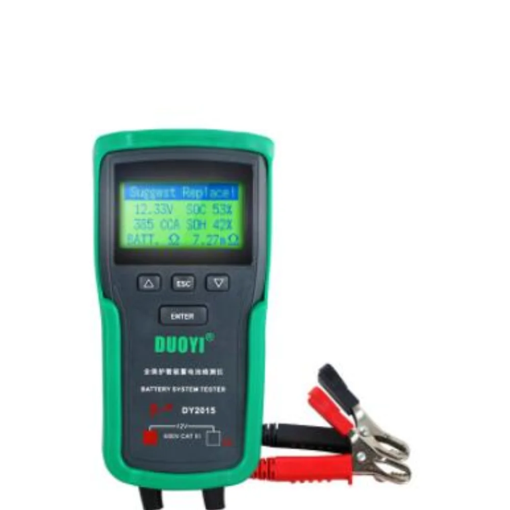 DY2015 12V Car Battery System Tester Capacity Maximum Electronic load Battery Charge Test+English manual