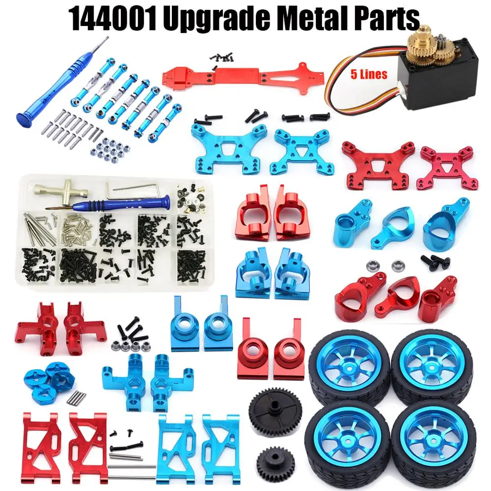 

Wltoys 144001 RC Car Spare Parts Upgrade Metal Parts