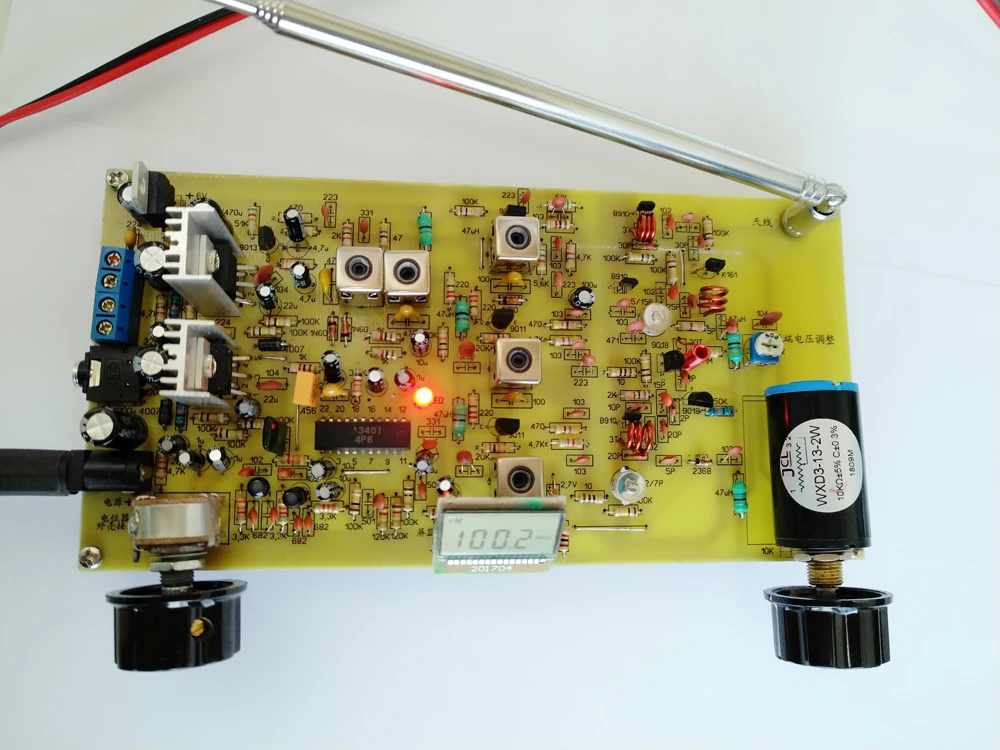 Imagem -06 - Componentes Discretos fm Estéreo Rádio La3401 Decodificação fm Kit Eletrônico Diy