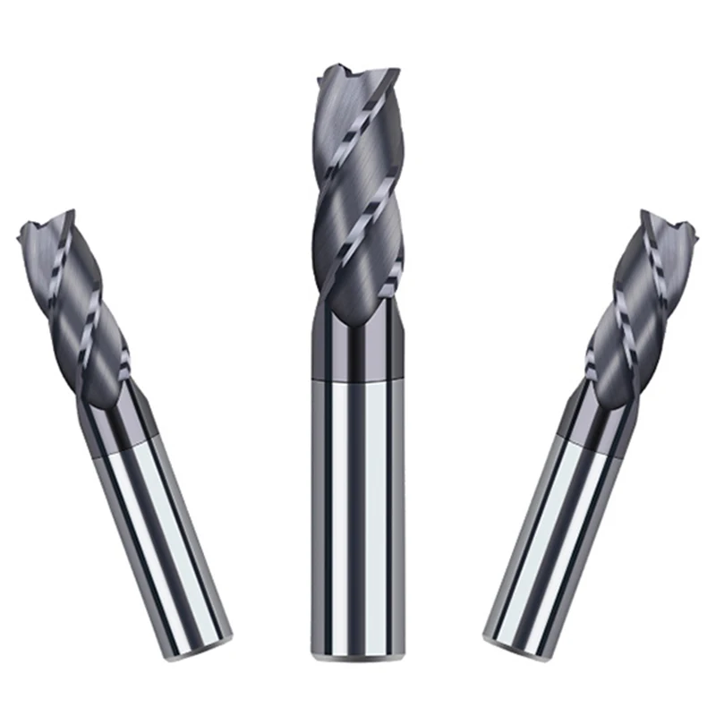 Q.Grt Endmill HRC50 Carbide End Mill 1 2 4 5 6 8 10 12mm 4Flutes Milling Cutter CNC Maching CNC EndMill Milling Cutter