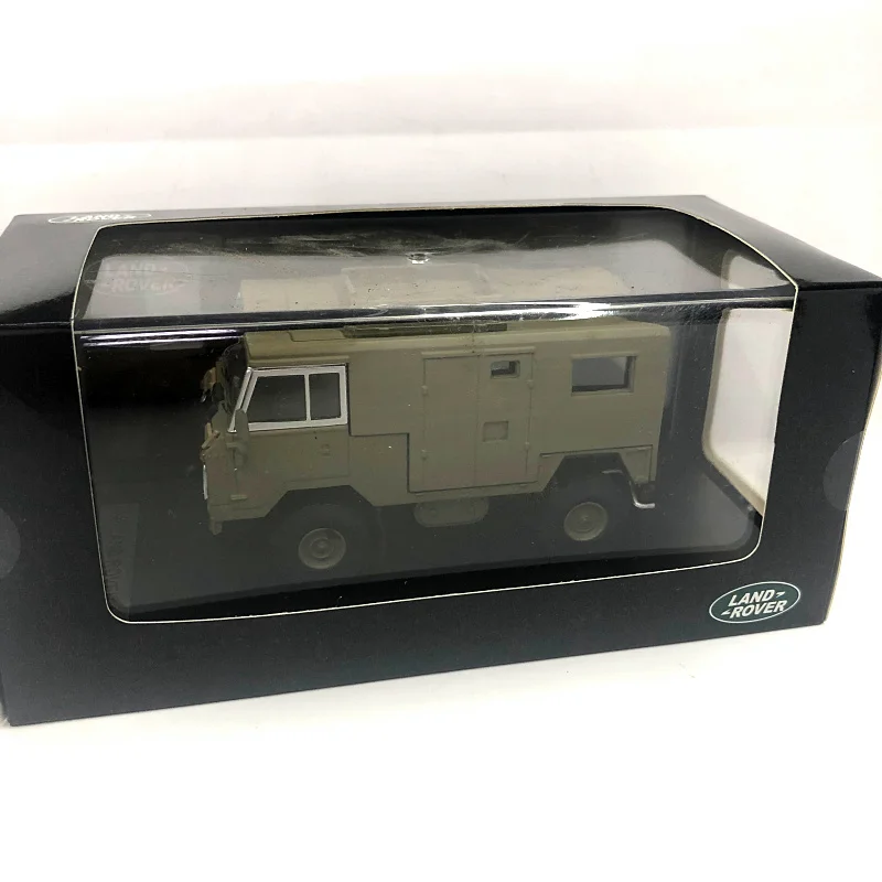 Diecast 1/43 Scale Land Rover 101 Off-road Truck Alloy Car Model Static Display Adult Collection toys