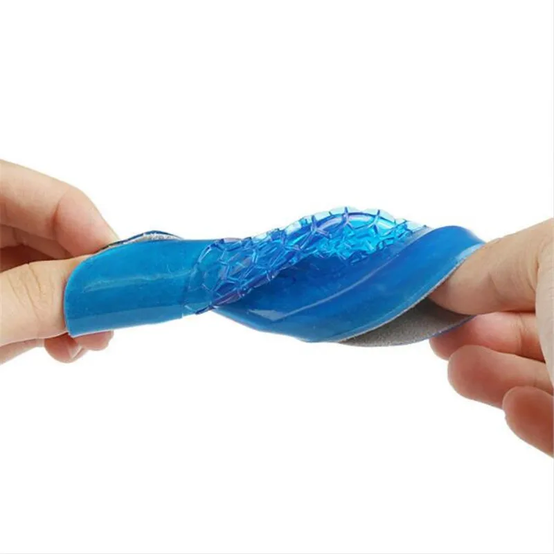 Nuove solette ortopediche in gel di silicone Cuscinetto posteriore Tazza per tallone per dolore calcaniano Salute Piedi Cura Supporto Cuscini per piedi speroni