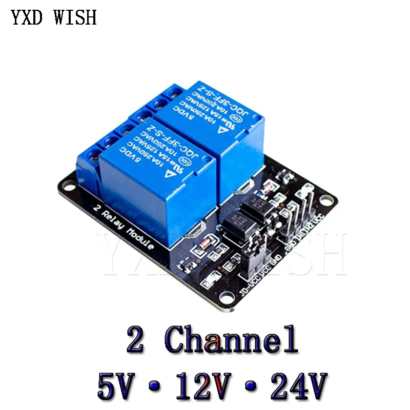 5V 12V 24V Module Relay Với Optocoupler Ngõ Ra Relay 1 2 4 6 8 Module Relay cho Arduino Diy Rơ Le Ban