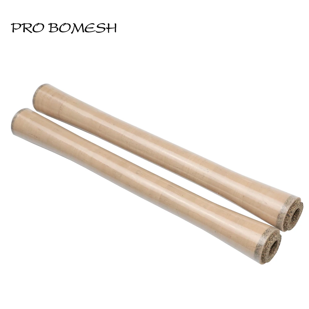 Pro Bomesh 1PCS 260mm I.D 12.5mm 4A Grade Cork Full Length Grip DIY Fishing Rod Building Component Repair Rod Pole