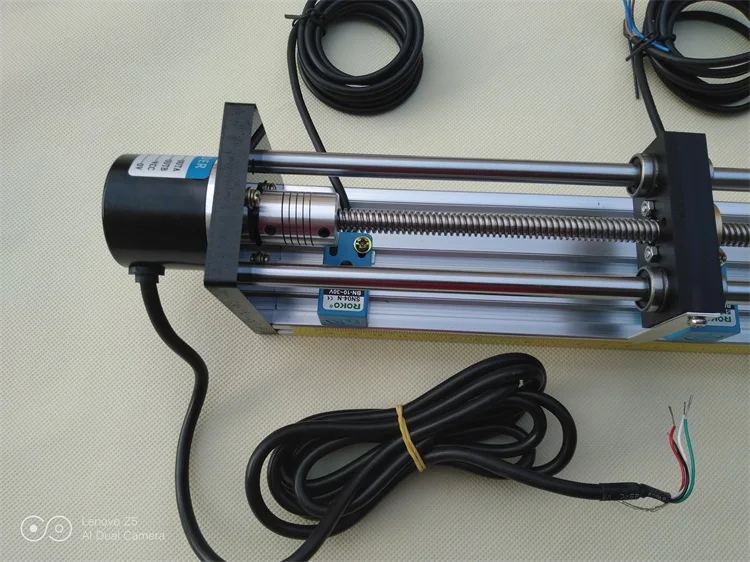 Learn PLC Stepper Motor Leading Screw Skid Platform Suite and Kit with Encoder Driver