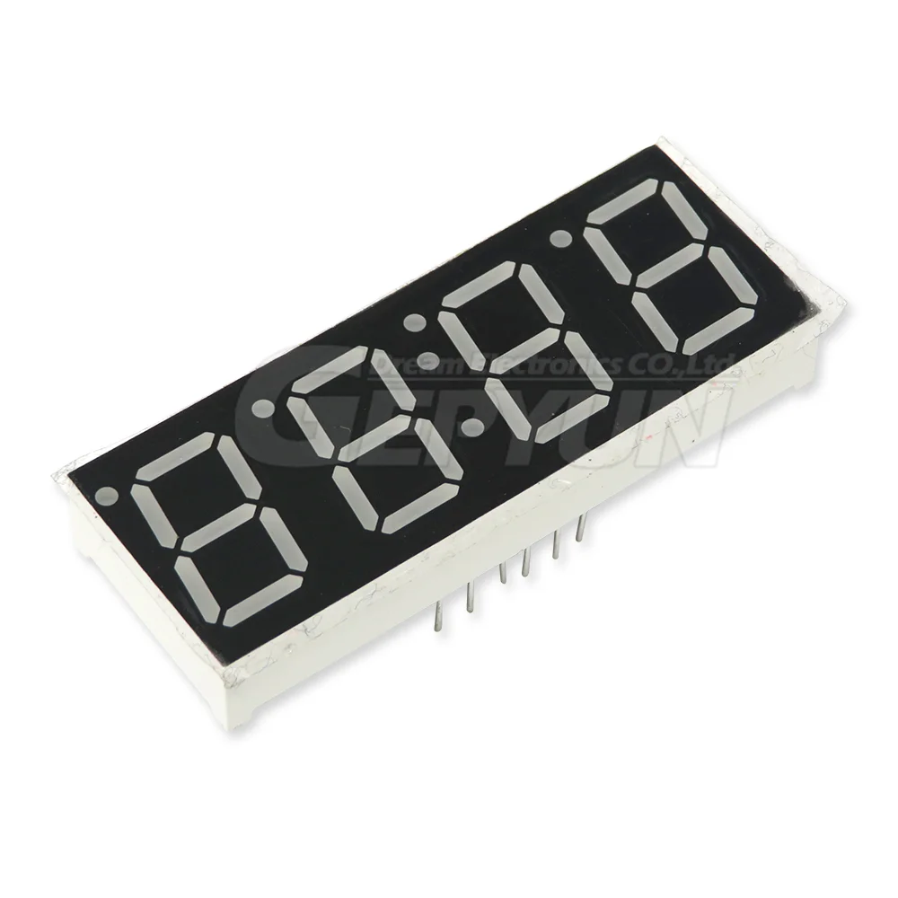 Display a LED da 5 pollici da 0.56 pollici 7 segmenti 1 Bit/2 Bit/3 Bit/4 Bit cifre tubo rosso comune catodo/anodo digitale 0.56 pollici led 7