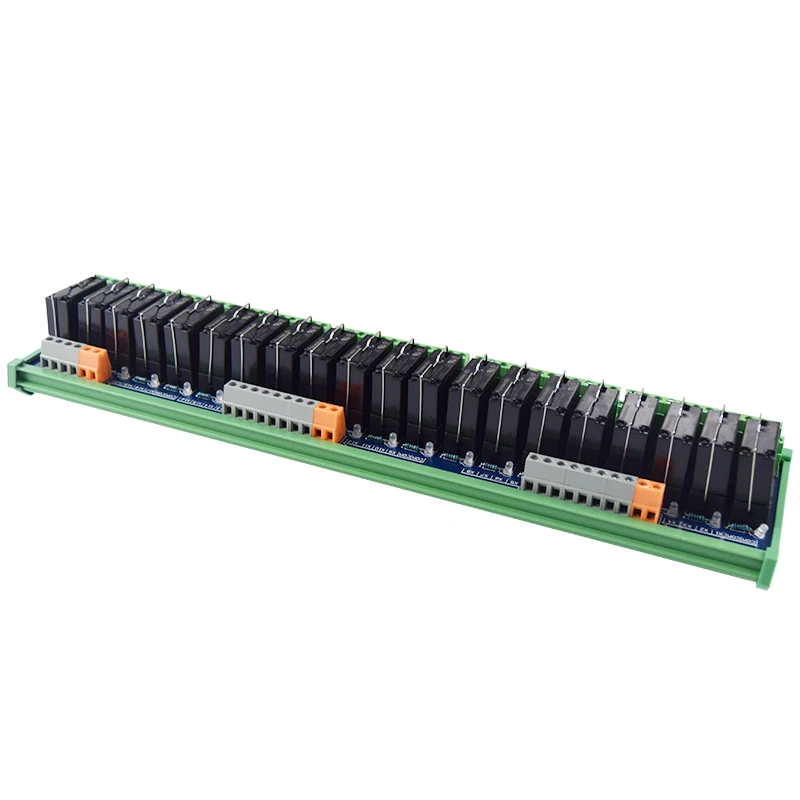 

Huaqingjun 20-Channel 2NO 2NC 8 Pins Songxia Relay Module JW2SN-DC24V Electromagnetic Relays for Parking System