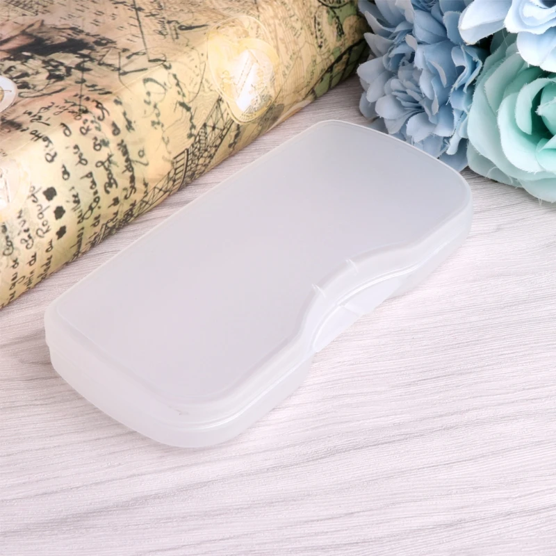 Neue 2021 Neue Tragbare Transparent Shell Fall Protector Box Für Clip-auf Flip-up Len Gläser