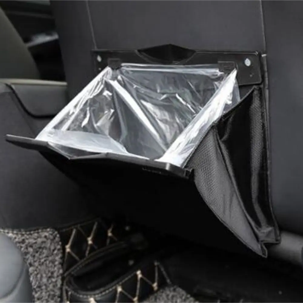 

Car Seat Back Foldable Garbage Storage Bag Organizer Holder Auto Accessory Hang