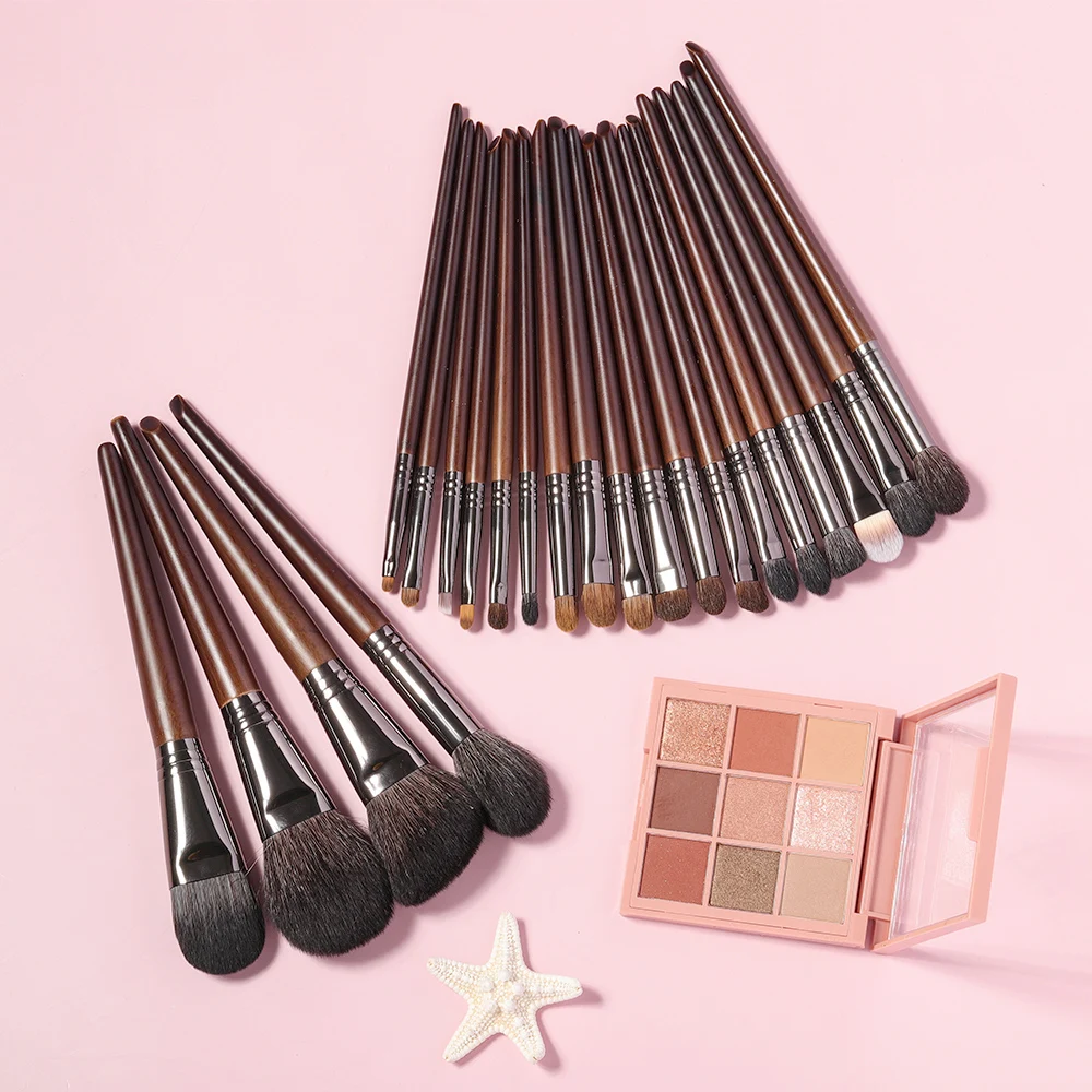 OVW Makeup Brushes Set Professional Tools Goat Hair Powder Blusher Eyeshadow Blending Foundation Cosmetic for Make Up