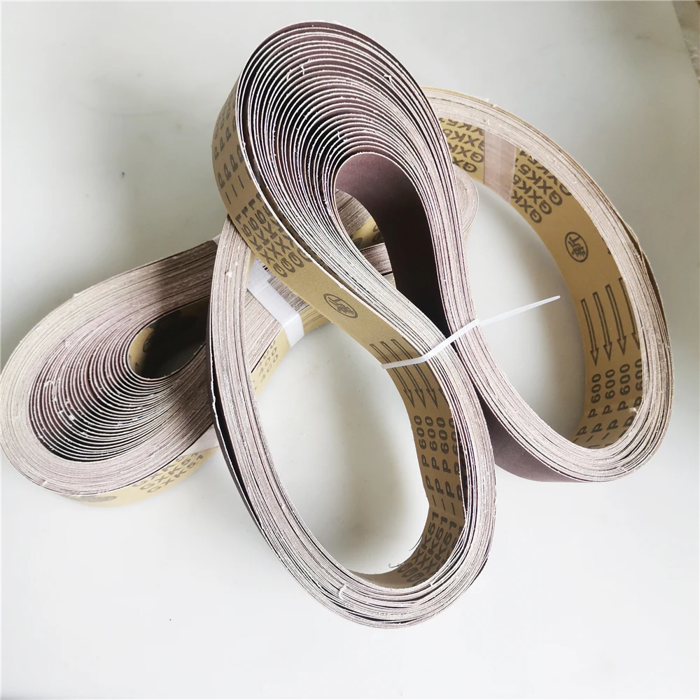 10 ชิ้น 50x1220 มม./O สายพานขัด 2 "* 48" P60-600 หยาบ fine บดเครื่องบดเข็มขัดอุปกรณ์เสริม