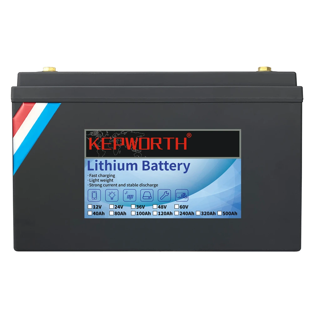 New 12V 50 100 120 135 180 200 300 400Ah LiFePO4 Battery Pack With Upgraded BMS Lithium Power Golf Cart RV Campers Off-Road