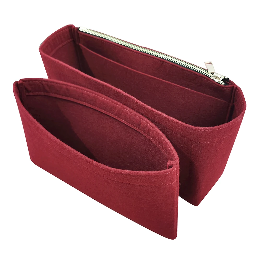 Organizador portátil de viaje para cosméticos Pochette Metis, bolsa de maquillaje, bolsa de viaje, bolso cruzado, hecho a mano, 20 colores