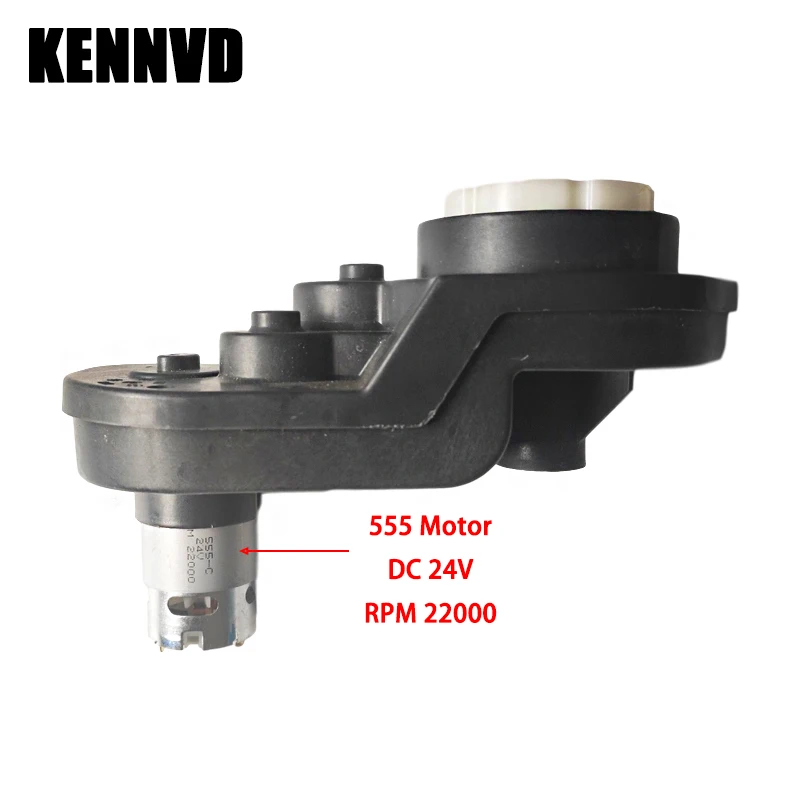 24V 6 plum kinder Elektrische Auto High-Power Motor Getriebe, high Speed High-Drehmoment Baby Elektrische spielzeug auto Motor Getriebe