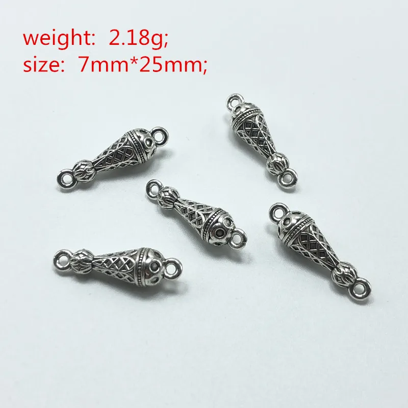 

20pcs Turkish metal connector for fashion jewelry making rosary accessories DIY handmade prayer beads material