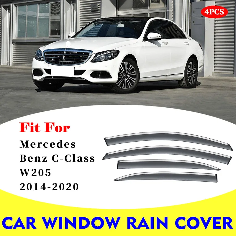 

Дефлекторы от дождя для Mercedes Benz C class W205 2014-2020